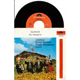 Occ. Single Vinyl: Spottliedli - Jodelduo Ernst Fenner-Fredy Holdener