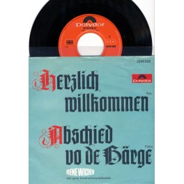 Occ. Single Vinyl: Herzlich willkommen - René Wicky mit syne Innerschwyzerbuebe
