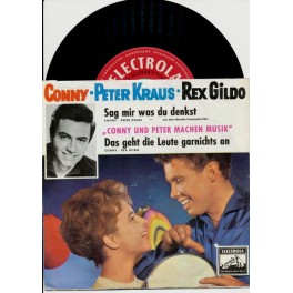 Occ. Single Vinyl: Conny, Peter Kraus, Rex Gildo - machen Musik