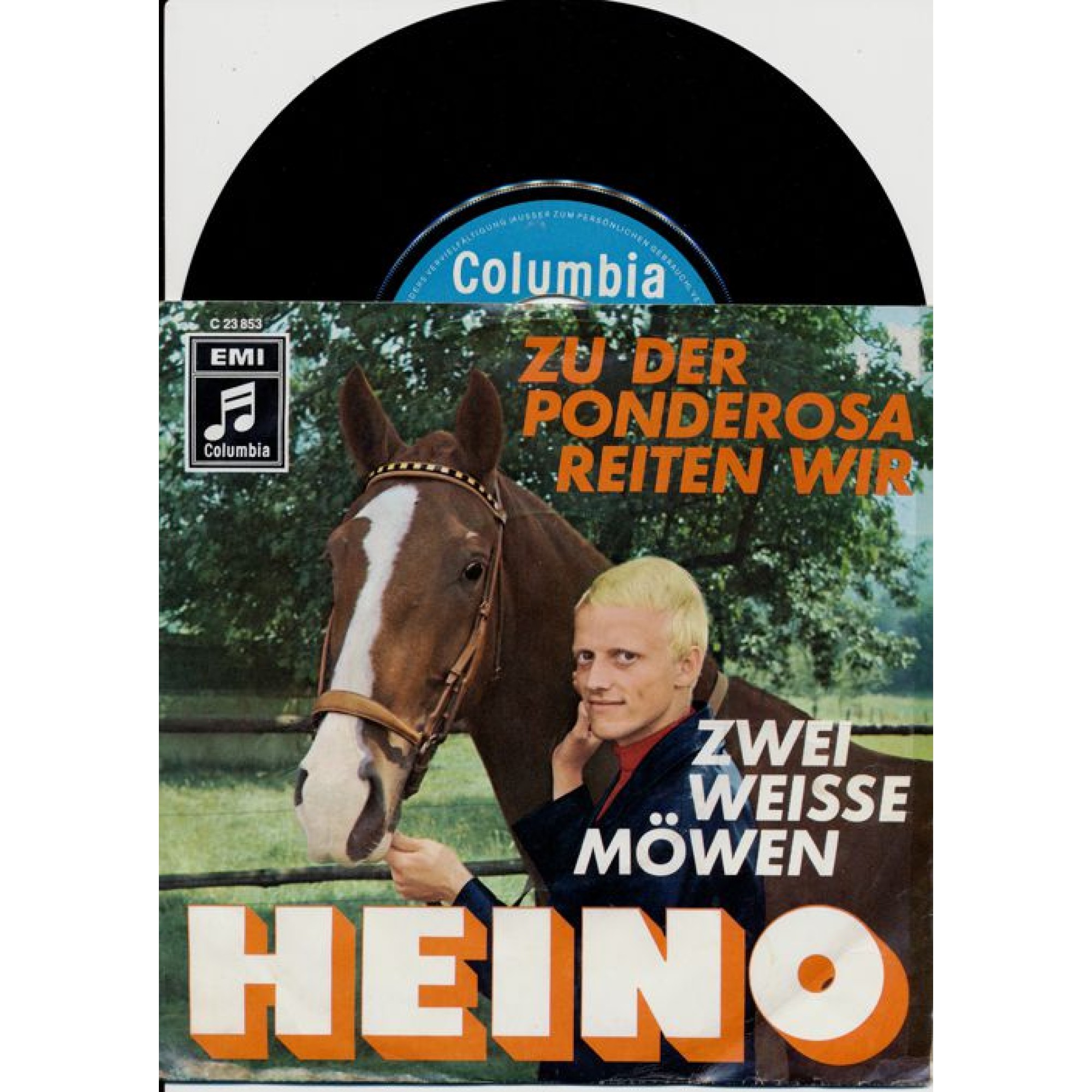 Occ. Single Vinyl: Heino - Zu der Ponderosa reiten wir Occ. Single Vinyl: Heino - Zu der Ponderosa reiten wir
