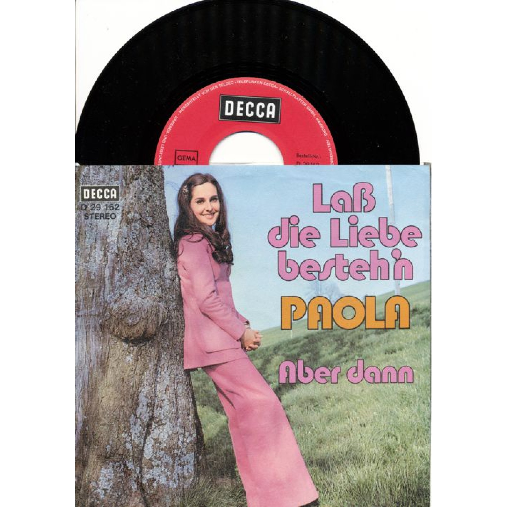 Occ. Single Vinyl: Lass die Liebe besteh'n - Paola Occ. Single Vinyl: Lass die Liebe besteh'n - Paola