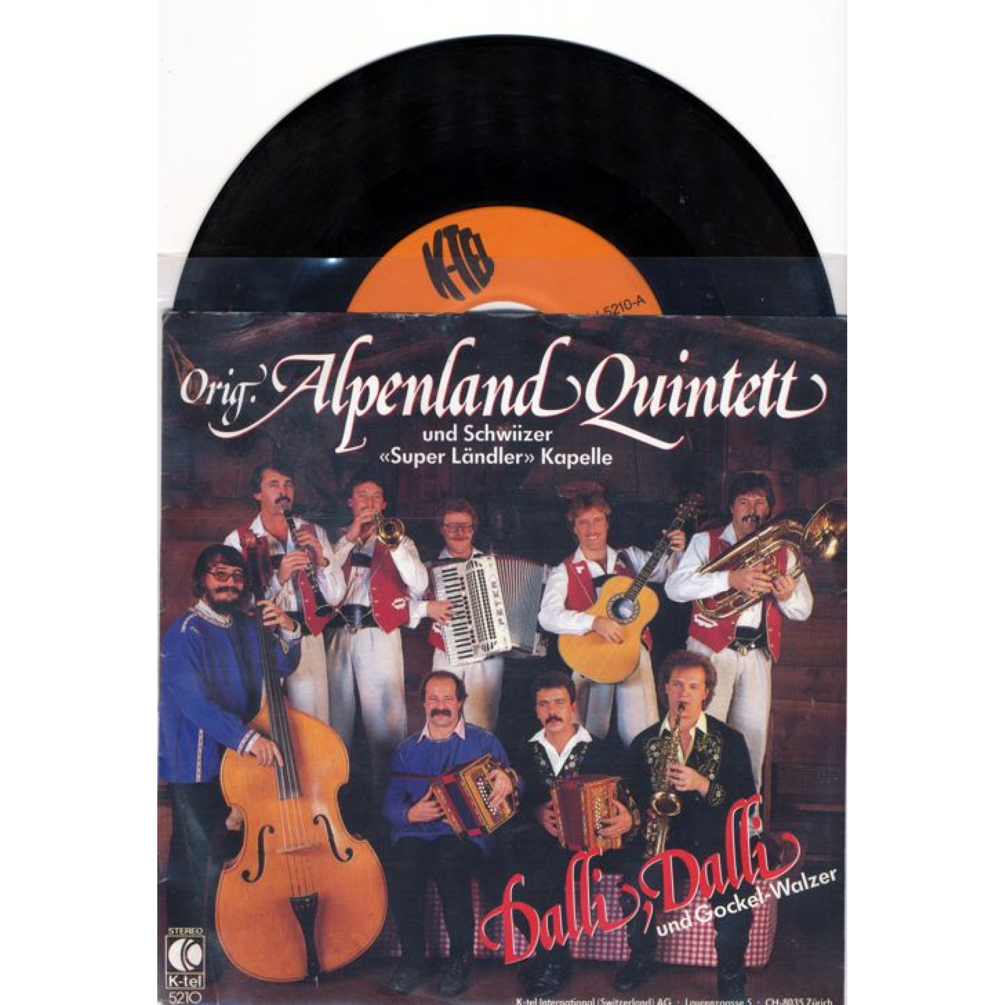 Occ. Single Vinyl: Dalli Dalli - Orig. Alpenland Quintett u. Super Ländler Kapel Occ. Single Vinyl: Dalli Dalli - Orig. Alpenland Quintett u. Super Ländler Kapel