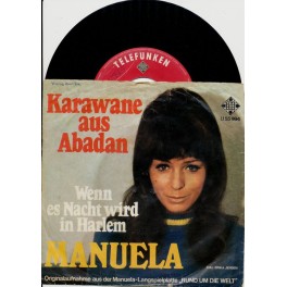 Occ. Single Vinyl: Manuela - Wenn es Nacht wird in Harlem