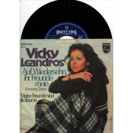 Occ. Single Vinyl: Vicky Leandros - Auf Wiedersehn, ihr Freunde mein