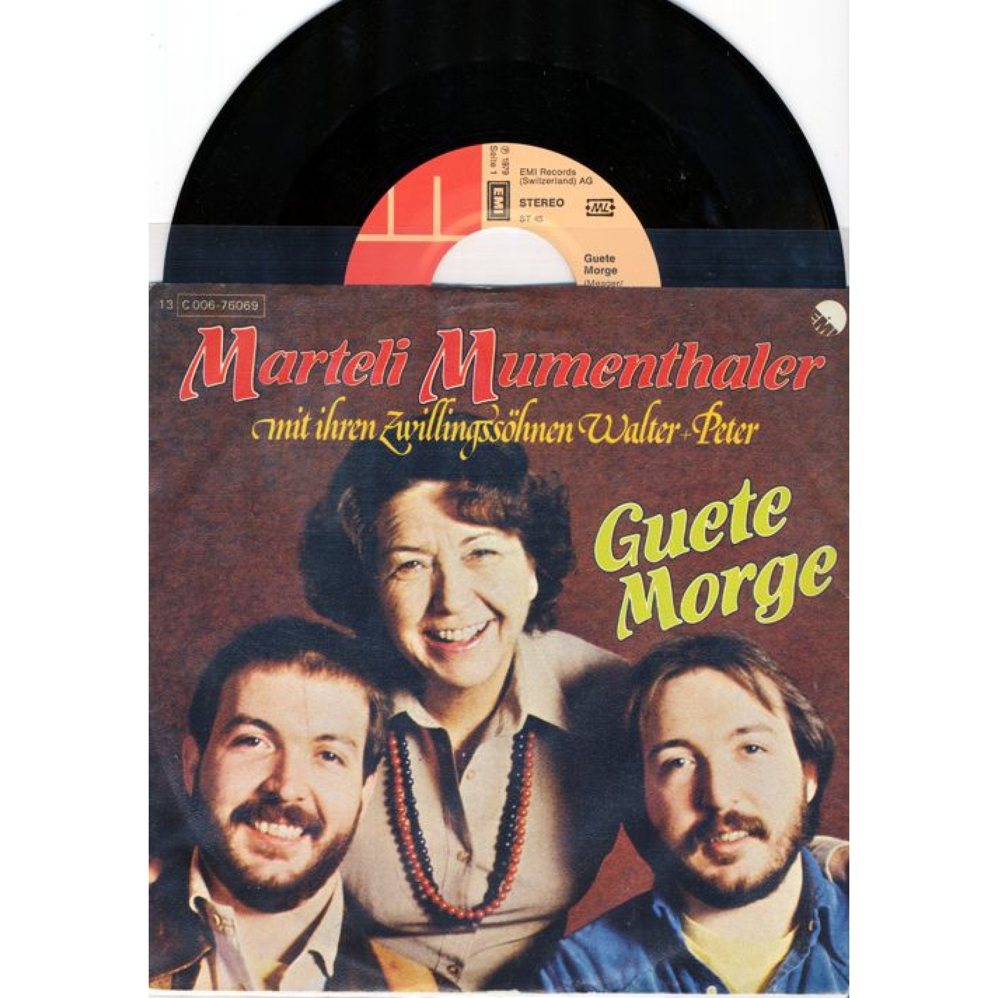 Occ. Single Vinyl: Guete Morge - Marteli Mumenthaler mit Söhnen Occ. Single Vinyl: Guete Morge - Marteli Mumenthaler mit Söhnen
