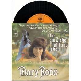 Occ. Single Vinyl: Mary Roos - Nur die Liebe...