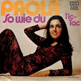 Occ. Single Vinyl: Paola - So wie du, Tic-Tac