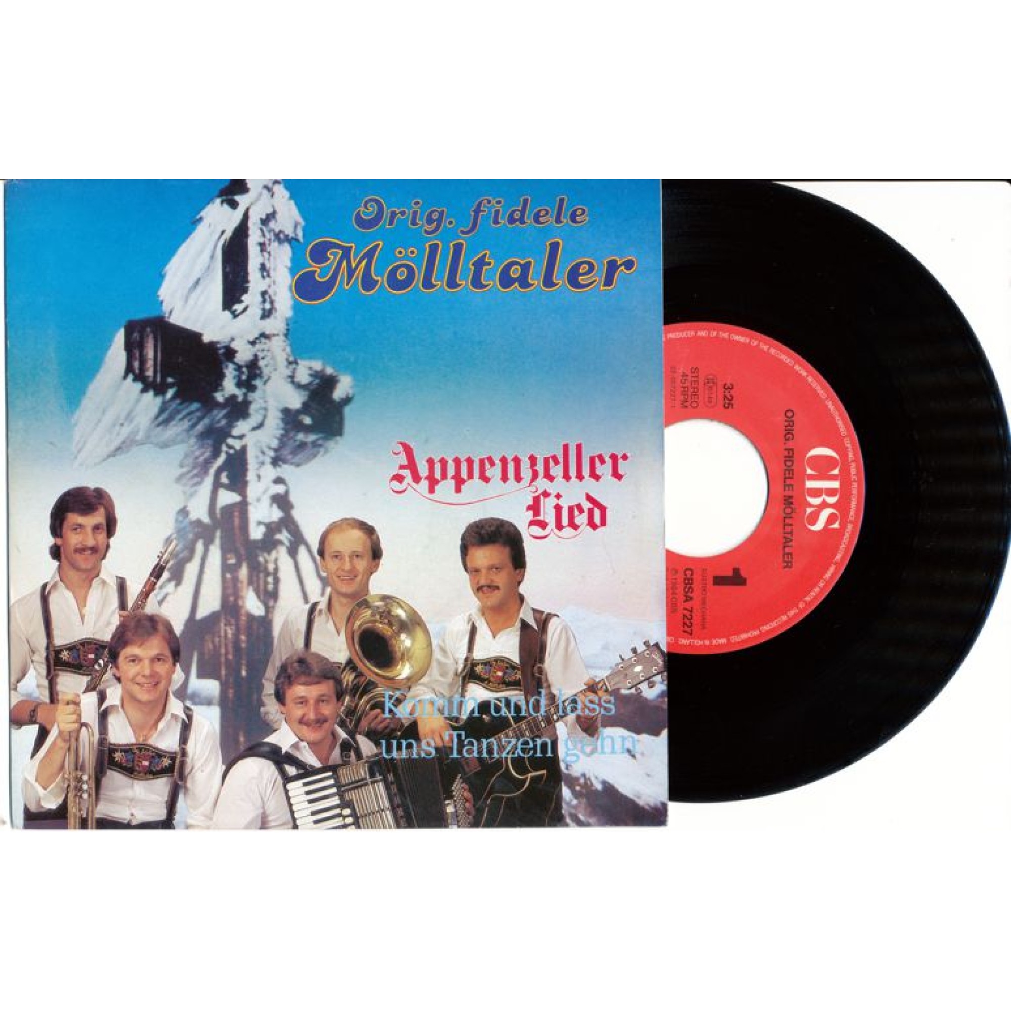 Occ. Single Vinyl: Appenzeller Lied - Orig. fidele Mölltaler Occ. Single Vinyl: Appenzeller Lied - Orig. fidele Mölltaler