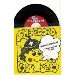 Occ. Single Vinyl: Oergeli-Csardas - Schwyzergrüess Ueli Mooser, Willi Valotti