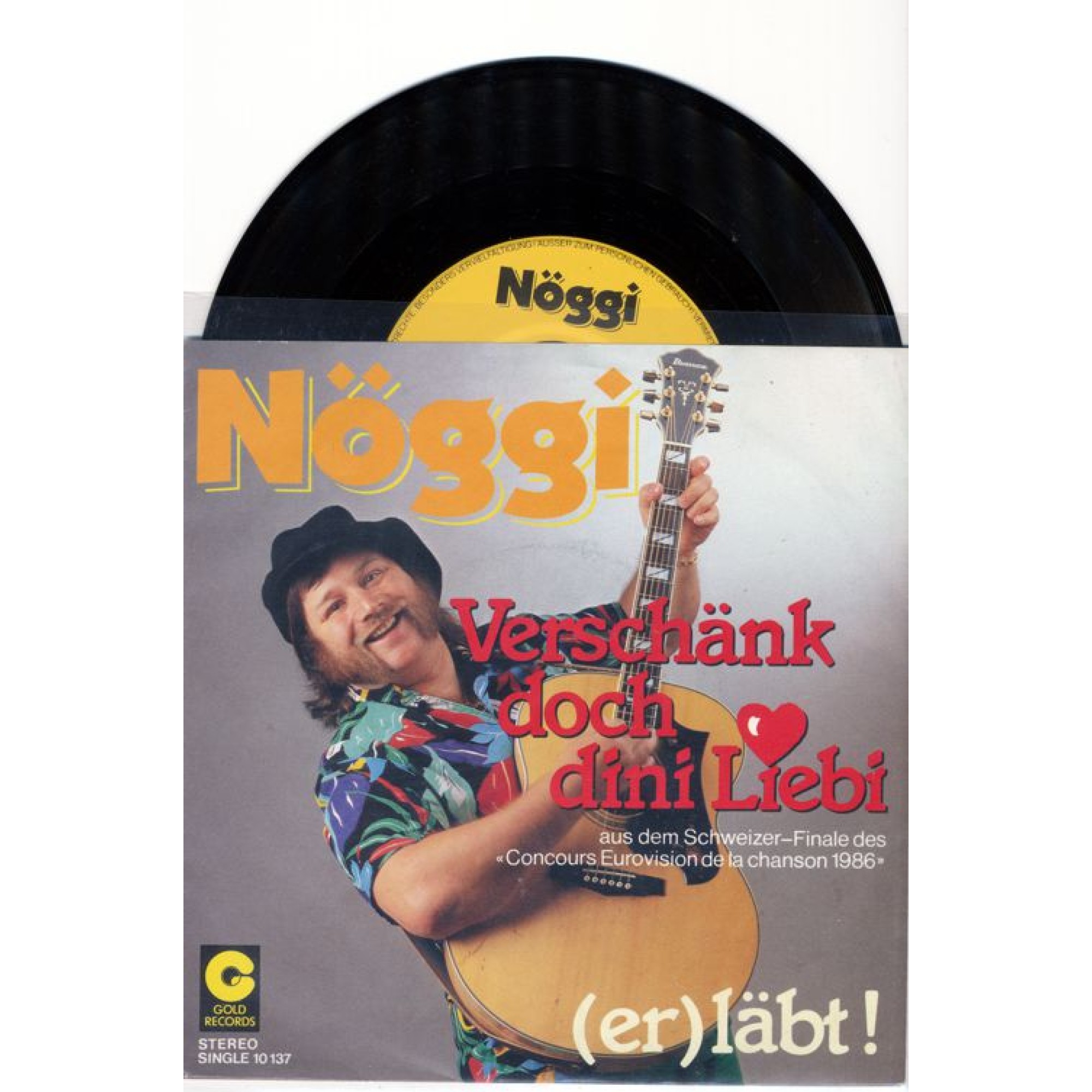 Occ. Single Vinyl: Verschänk doch dini Liebi - Nöggi Occ. Single Vinyl: Verschänk doch dini Liebi - Nöggi