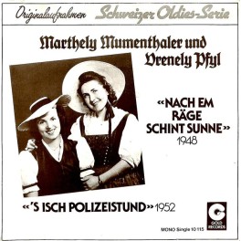 Occ. Single Vinyl: Marthely Mumenthaler u. Vrenely Pfyl - Nach em Räge schint Sunne 1948