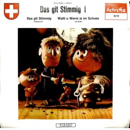 Occ. Single Vinyl: Walti und Werni - Das git Stimmig