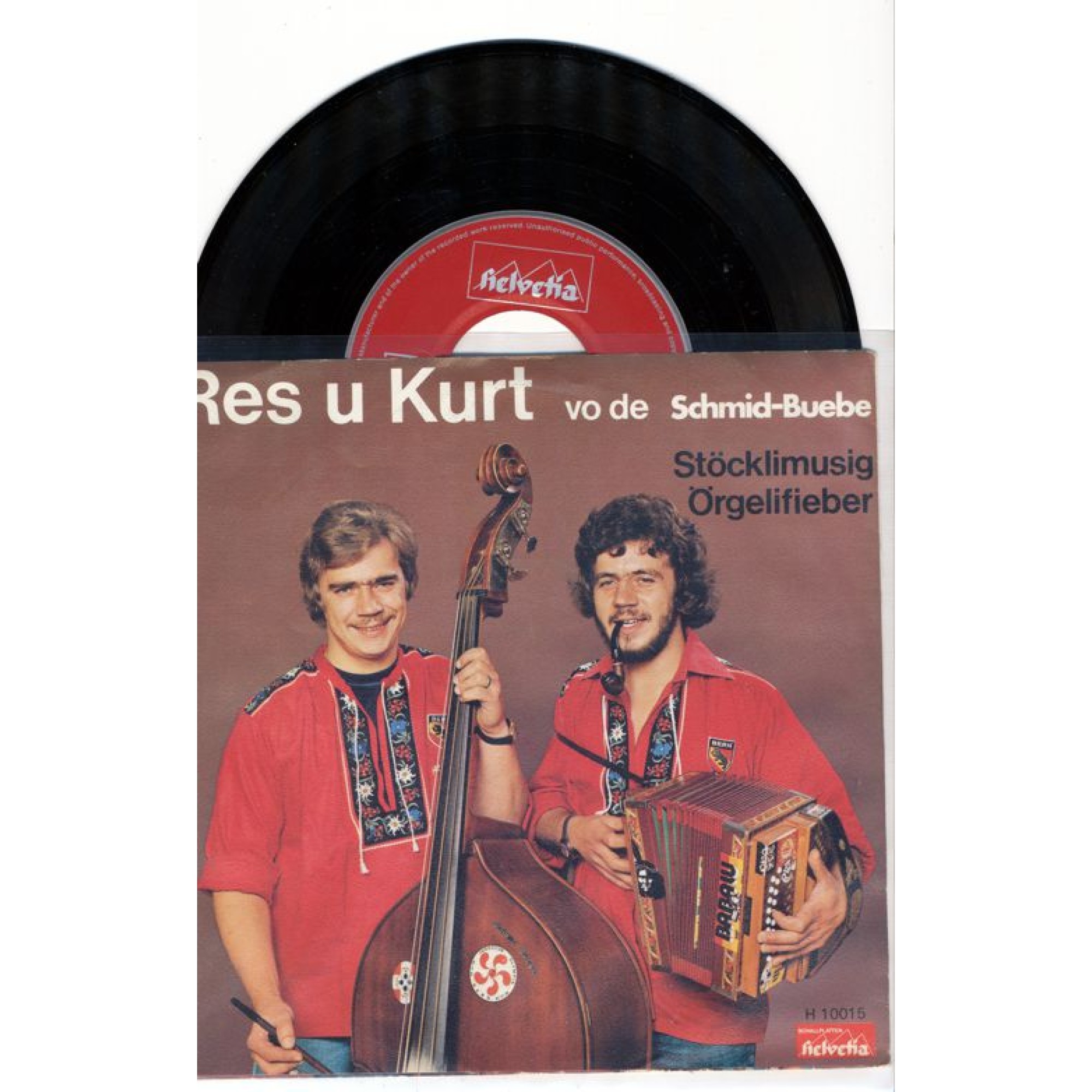 Occ. Single Vinyl: Stöcklimusig - Res u Kurt vo de Schmid-Buebe Occ. Single Vinyl: Stöcklimusig - Res u Kurt vo de Schmid-Buebe