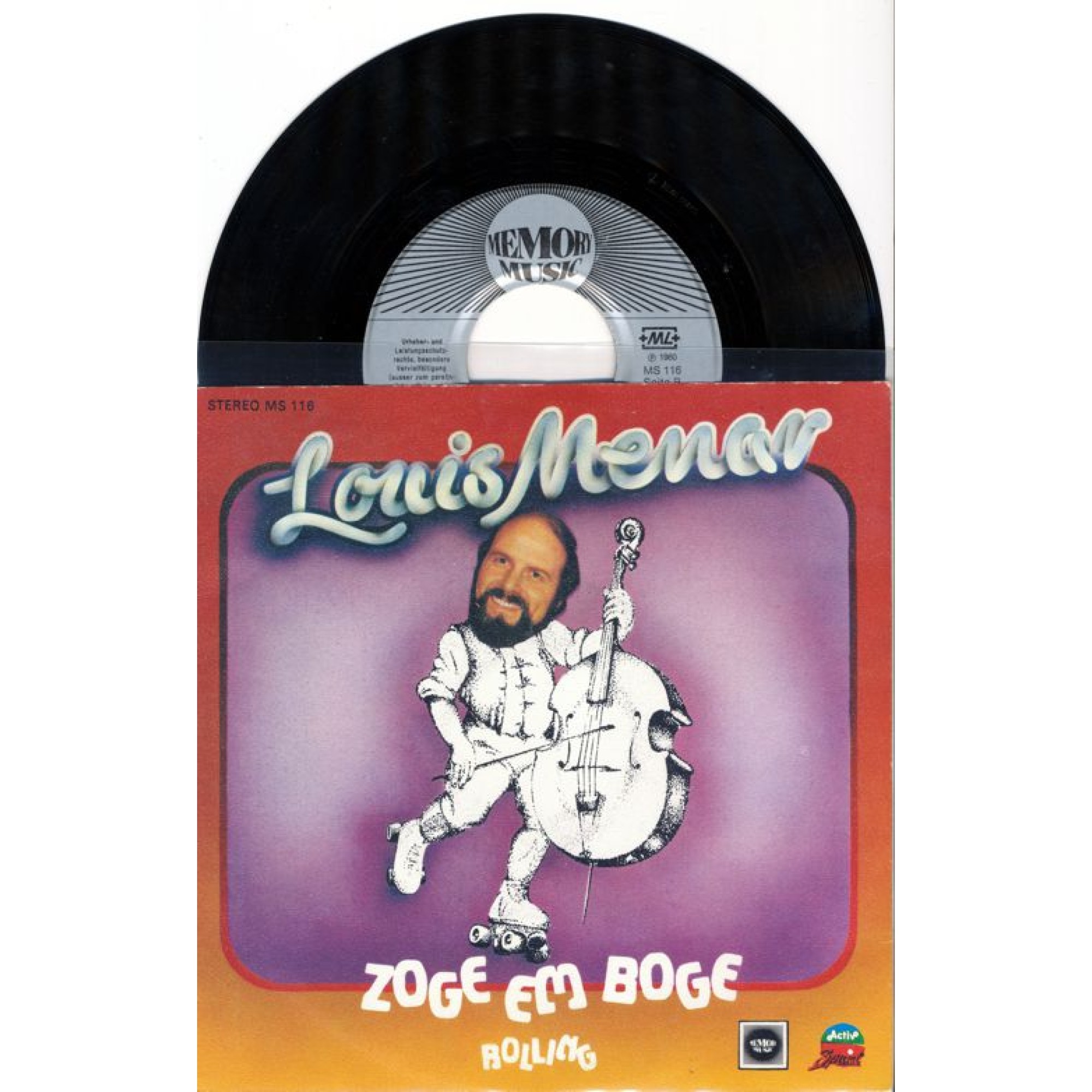 Occ. Single Vinyl: Zoge em Boge - Louis Menar Occ. Single Vinyl: Zoge em Boge - Louis Menar