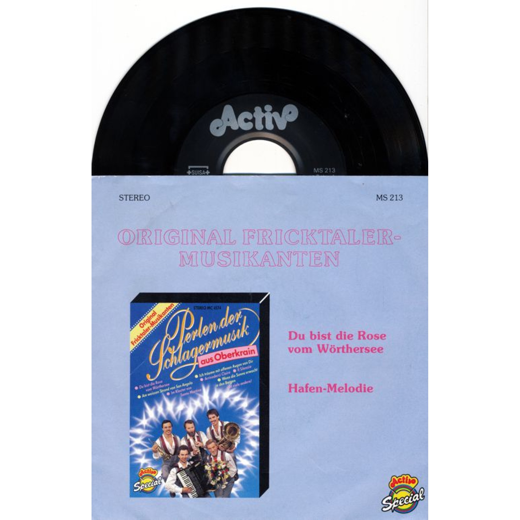 Occ. Single Vinyl: Du bist die Rose vom Wörthersee - Orig. Fricktaler Musikanten Occ. Single Vinyl: Du bist die Rose vom Wörthersee - Orig. Fricktaler Musikanten