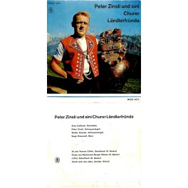 Occ. EP Vinyl: Peter Zinsli und sini Churer Ländlerfründa - An der Verena Chilbi u.a.