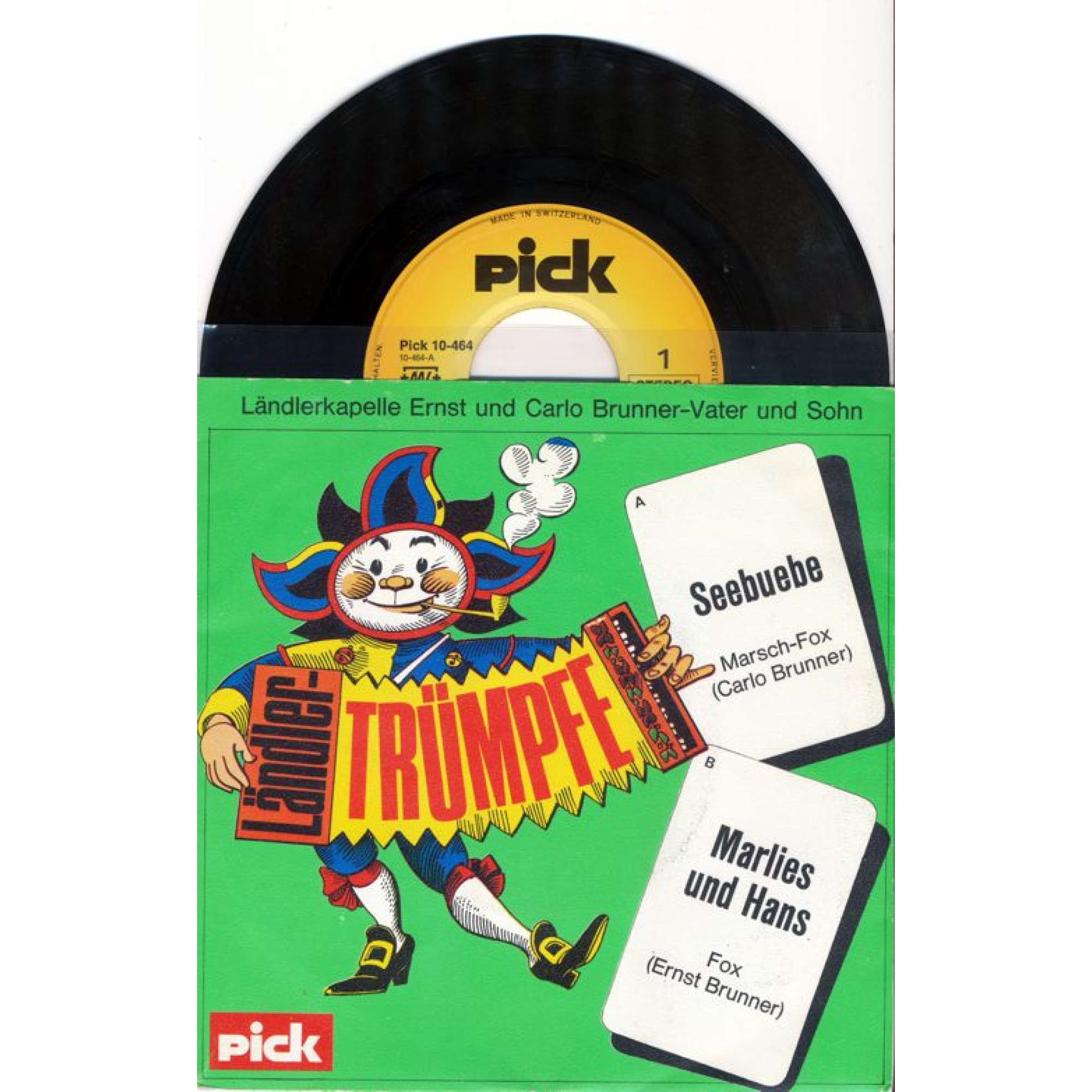 Occ. Single Vinyl: Seebuebe - LK Ernst und Carlo Brunner Occ. Single Vinyl: Seebuebe - LK Ernst und Carlo Brunner