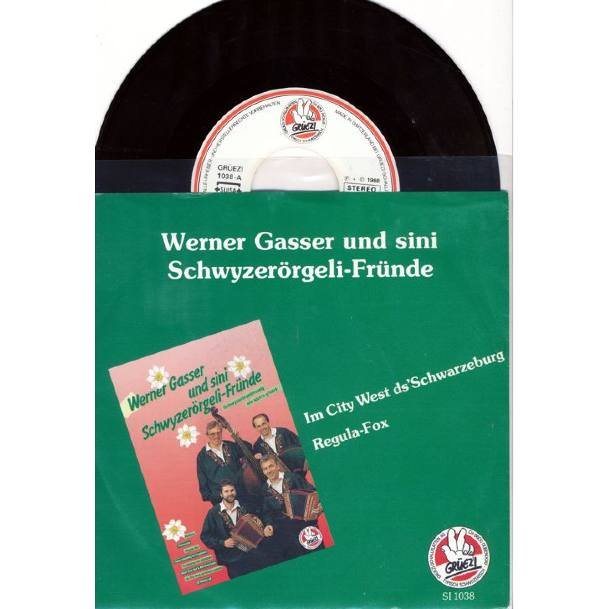 Occ. Single Vinyl: Im City West ds'Schwarzenburg - Werner Gasser Occ. Single Vinyl: Im City West ds'Schwarzenburg - Werner Gasser