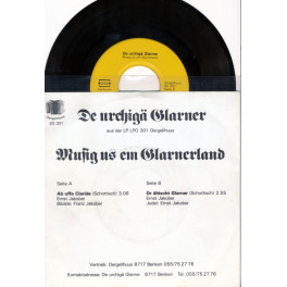 Occ. Single Vinyl: Ab uffe Claride - Die urchigä Glarner