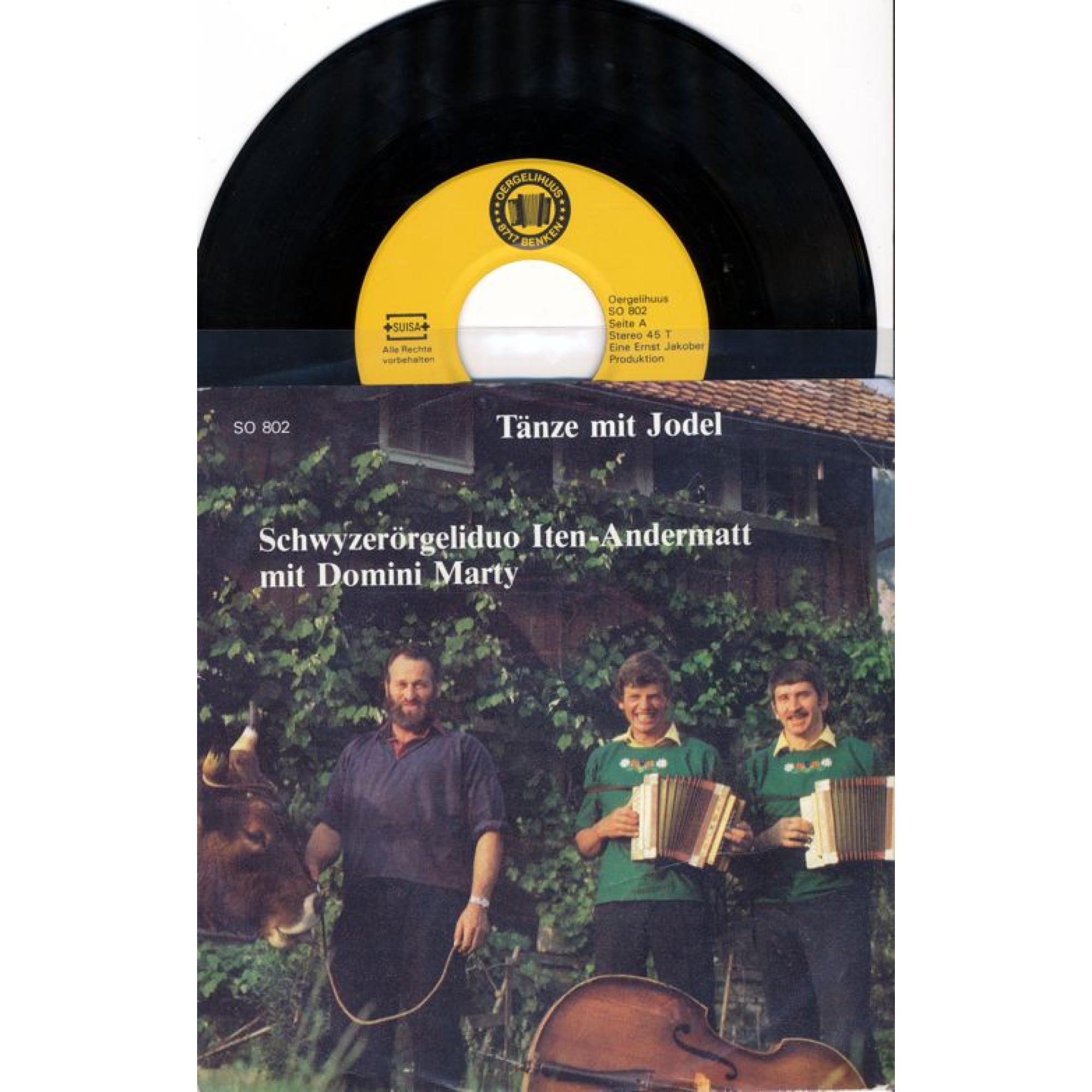 Occ. Single Vinyl: Am Zuger Stieremärcht - SD Iten-Andermatt mit Domini Marty Occ. Single Vinyl: Am Zuger Stieremärcht - SD Iten-Andermatt mit Domini Marty