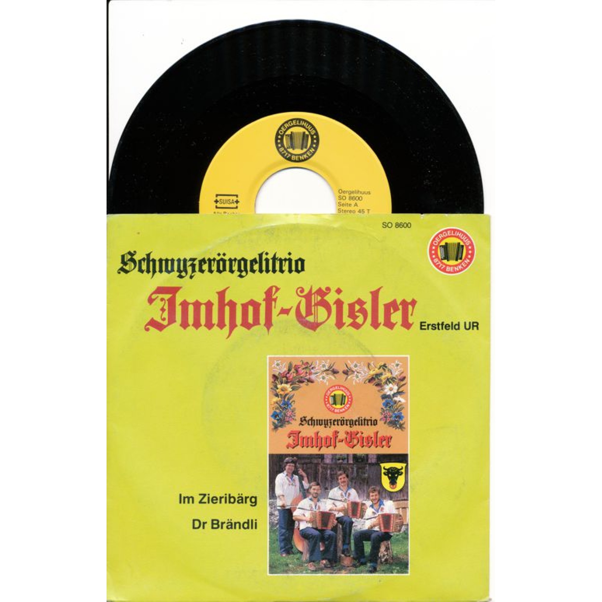Occ. Single Vinyl: Im Zieribärg - ST Imhof-Gisler Erstfeld Occ. Single Vinyl: Im Zieribärg - ST Imhof-Gisler Erstfeld