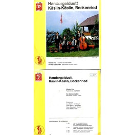 Occ. Single Vinyl: HD Käslin-Käslin Beckenried - Alfredo-Fox, Em Tal-Ernst z'lieb
