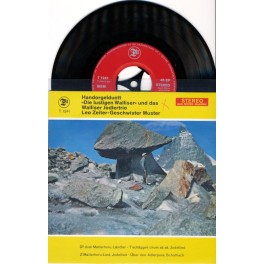Occ. EP Vinyl: HD Die lustigen Walliser, Jodlertrio Leo Zeiter-Geschw. Muster