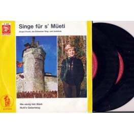 Occ. Doppel-Single Vinyl: Singe für's Müeti - Jürgen Rusch