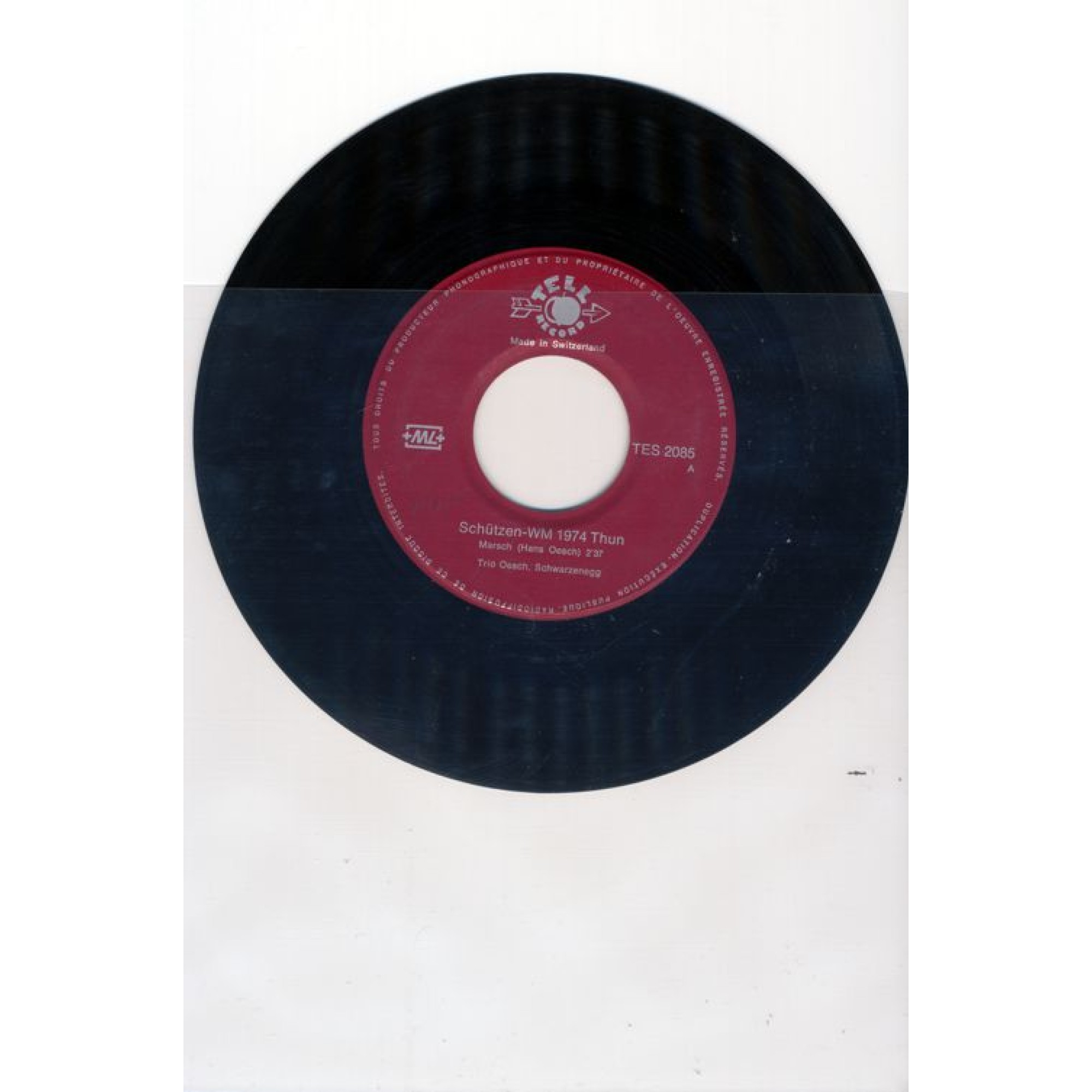 Occ. Single Vinyl: Schützen-WM 1974 Thun - Trio Oesch Occ. Single Vinyl: Schützen-WM 1974 Thun - Trio Oesch