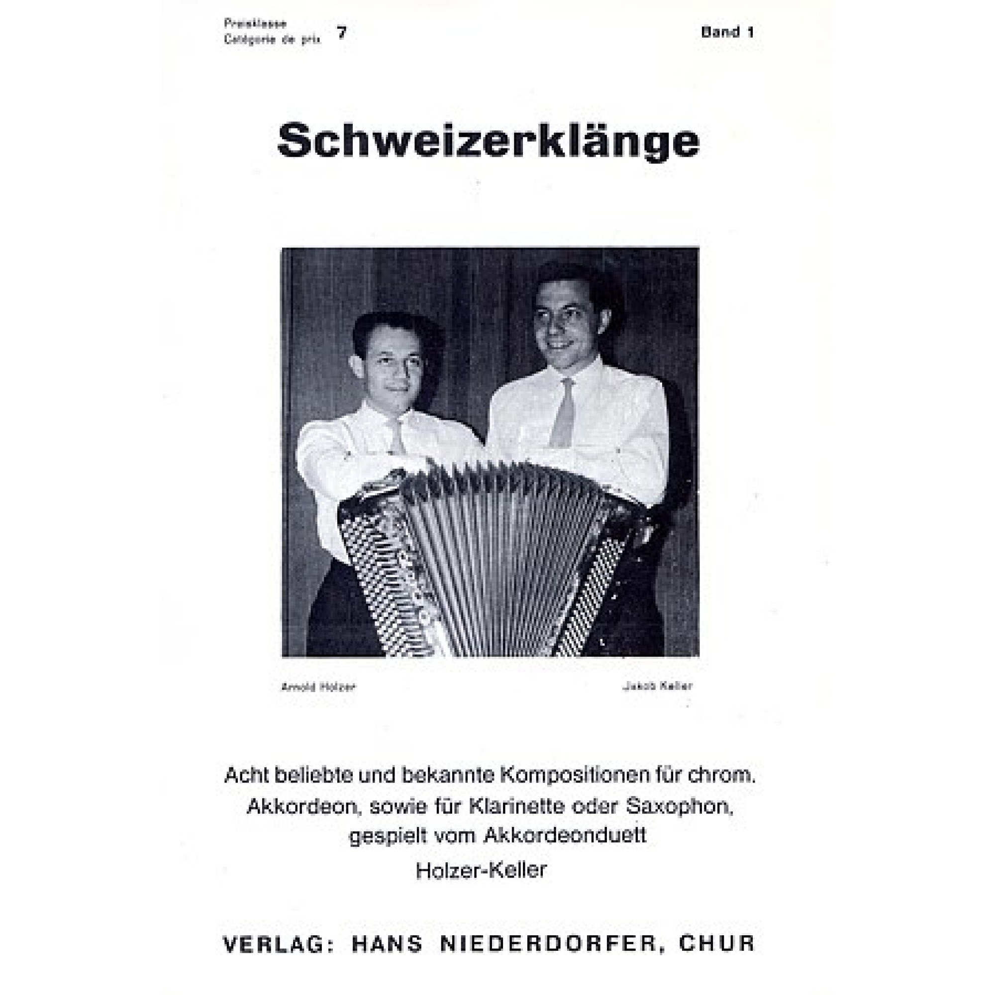 Noten Schweizerklänge Ausgabe 1 Noten Schweizerklänge Ausgabe 1