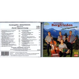 Occ. CD rundi Illgauermusig - Handorgeltrio Bergfrieden
