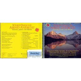 Occ. CD Volkstümliche Abend-Andacht, Gesang, Jodel und Musik