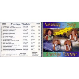 Occ. CD Nünannünzg ... tuusig - D' urchige Tösstaler