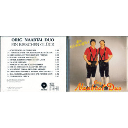 Occ. CD Ein bisschen Glück - Orig. Naabtal Duo