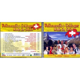 Occ. CD Volksmusik & Schlager Made in Swiss - diverse