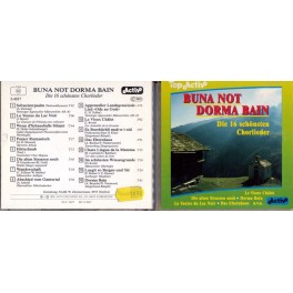 Occ. CD Buna not dorma bain - Die 16 schönsten Chorlieder
