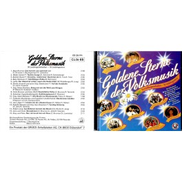 Occ. CD Goldene Sterne der Volksmusik - diverse