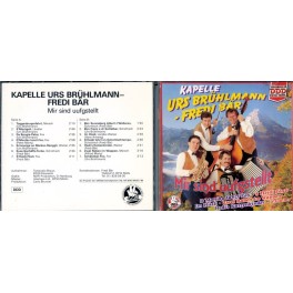 Occ. CD Mir sind uufgstellt - Kapelle Urs Brühlmann-Fredi Bär