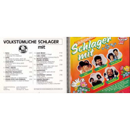CD Volkstümliche Schlager - diverse - Lolita, Salvo, Anita&Martin, Gabi&Karin, Louis Menar