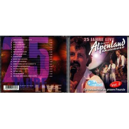 Occ. CD Orig. Alpenland Quintett - 25 Jahre live