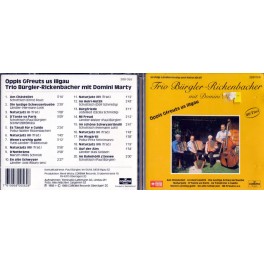 Occ. CD Öppis gfreuts us Illgau - Trio Bürgler-Rickenbacher, Domini Marty