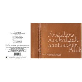 Occ. CD Kreislers musikalisch - poetischer Klub
