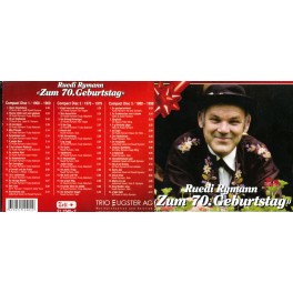 Occ. CD Ruedi Rymann - zum 70. Geburtstag 3CD-Box