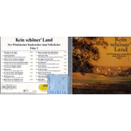 Occ. CD Kein schöner' Land - Windsbacher Knabenchor