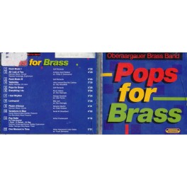 Occ. CD Pops for Brass - Oberaargauer Brass Band