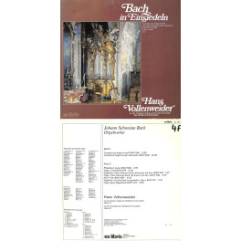 LP mit CD: Hans Vollenweider - Bach in Einsiedeln