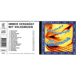 Occ. CD Immer vergnügt mit Volksmusik - diverse - 1993