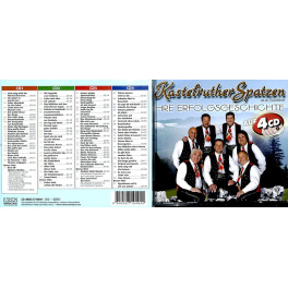 Occ. CD Kastelruther Spatzen - Ihre Erfolgsgeschichte 4CD-Box