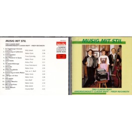 CD-Kopie: Musig mit Stil - Trio Claudia Muff - Fredy Reichmuth