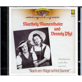 CD Nach em Räge schint Sunne - Marthely Mumenthaler & Vrenely Pfyl
